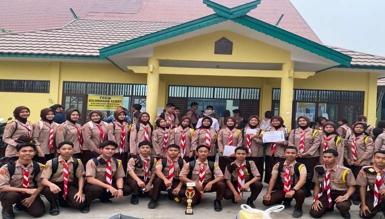 Pramuka MAN Kota Palangka Raya Sabet Juara 1 Lomba Reportase pada Kegiatan JOTA-JOTI 2026